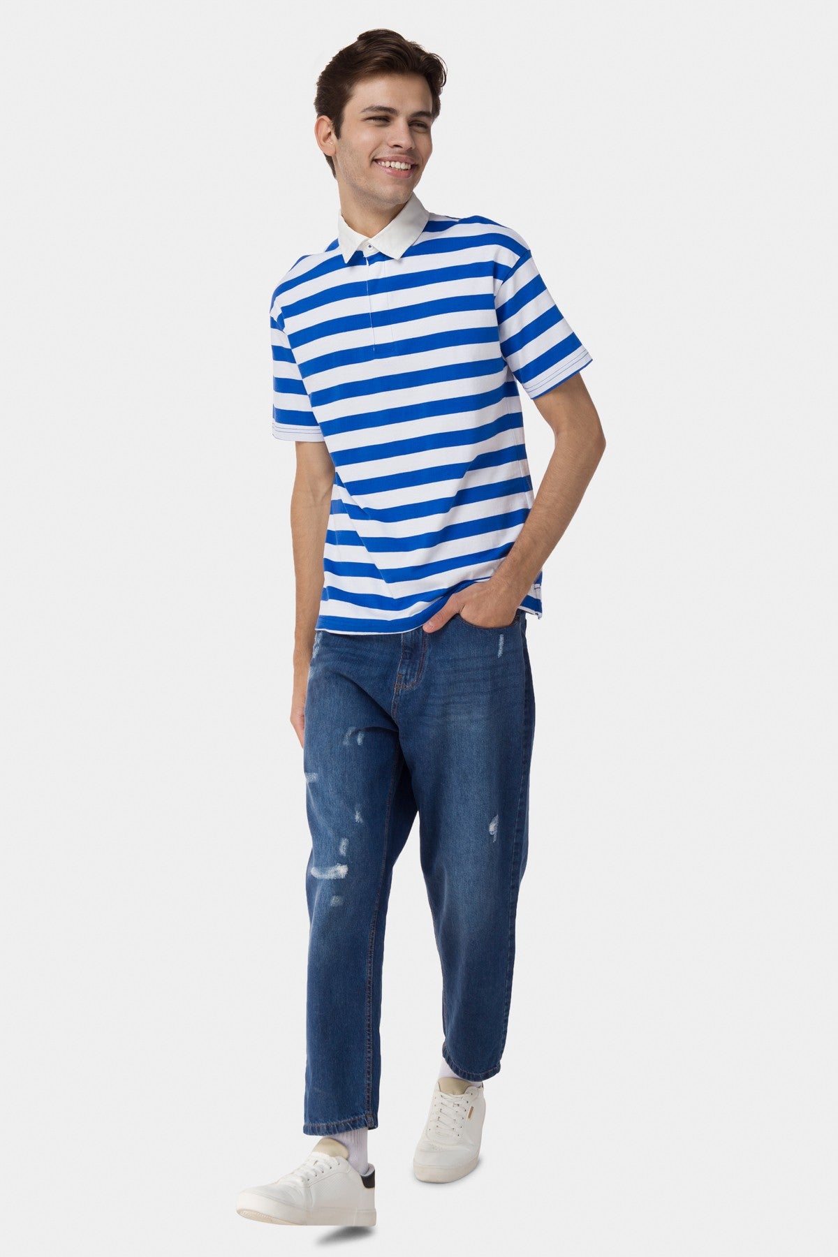 Stripe Polo Shirt