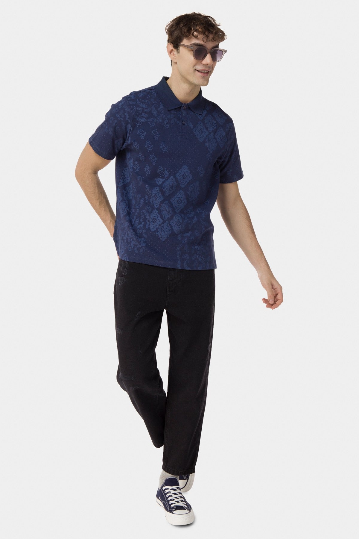 Paisley Polo Shirt