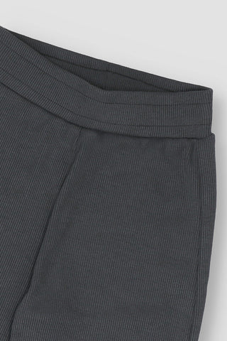 Solid Wide Leg Pants