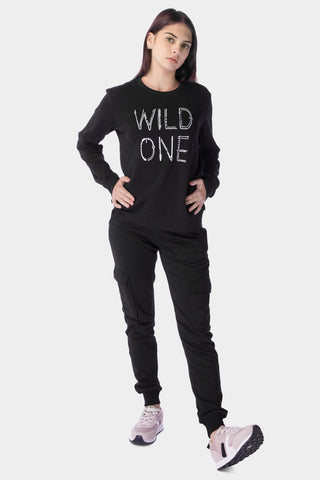 Printed Fleece Terry Sweat Shirt
