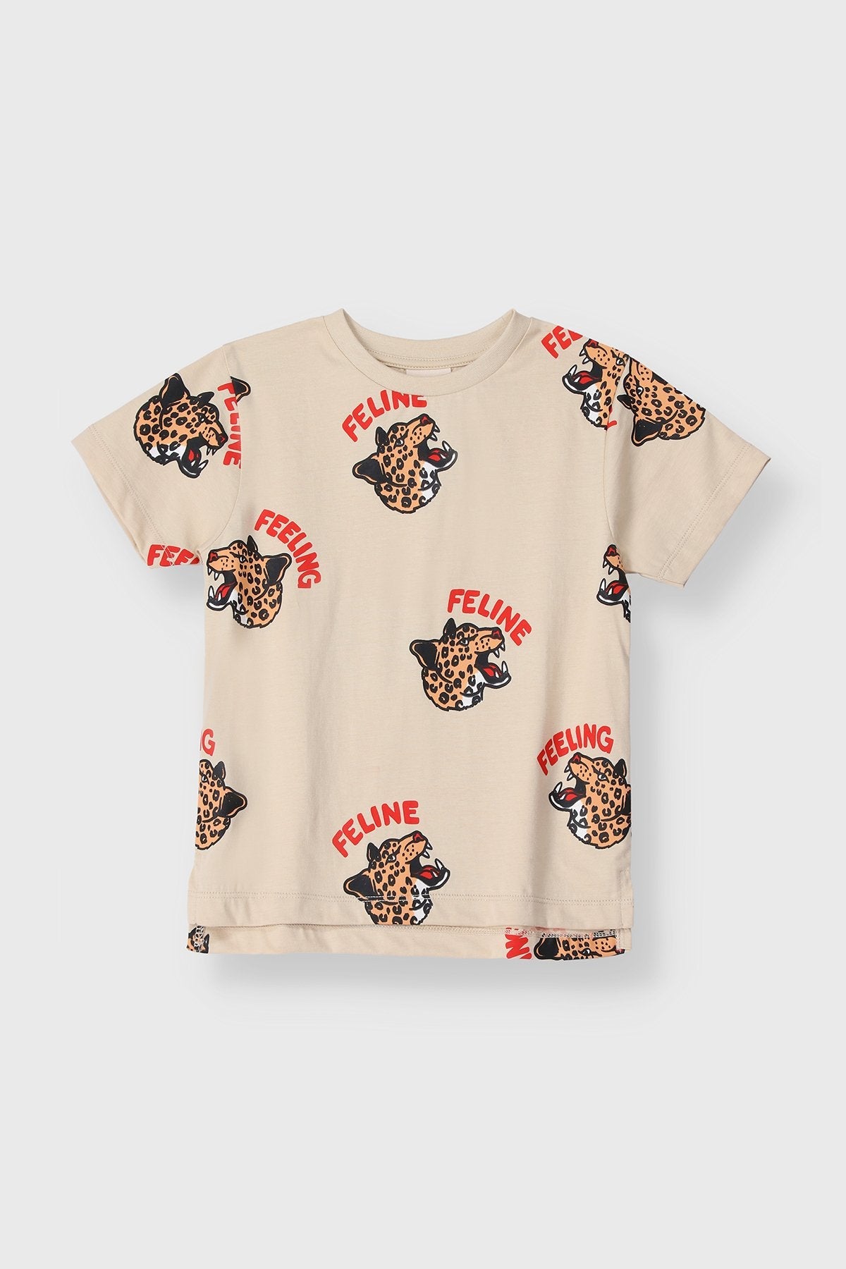 Printed Feline Tee