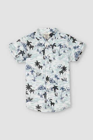 Baby Boy Palm Graphic Shirt