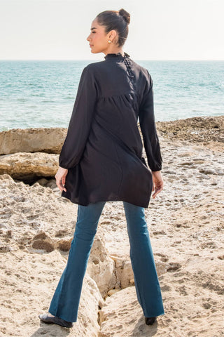 Solid Gathered Top