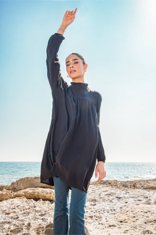 Solid Gathered Top