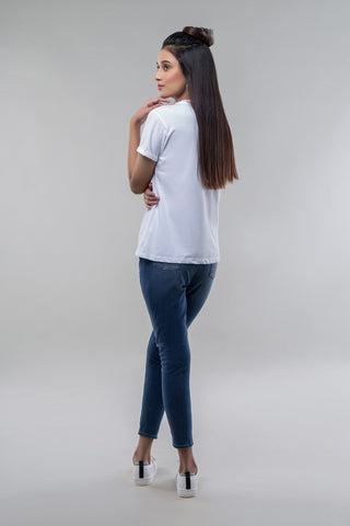 Ladies Faces Tee