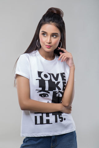 Ladies Faces Tee