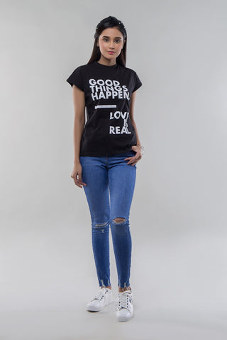 Ladies Sleeve Less Next Tee