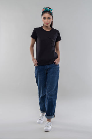 Ladies Pocket Tee