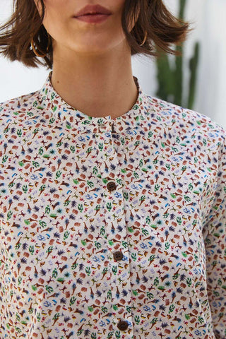 Animal Printed Blouse