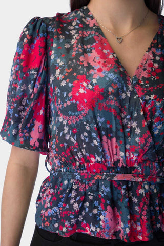 Viscose Short Sleeve Blouse