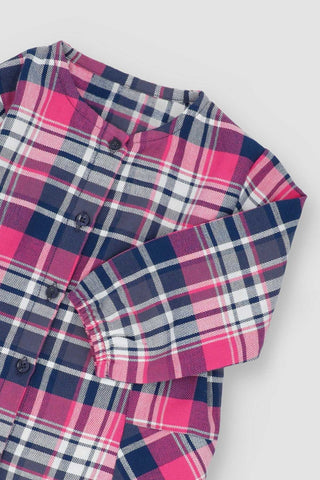 Flannel Checkered Dress