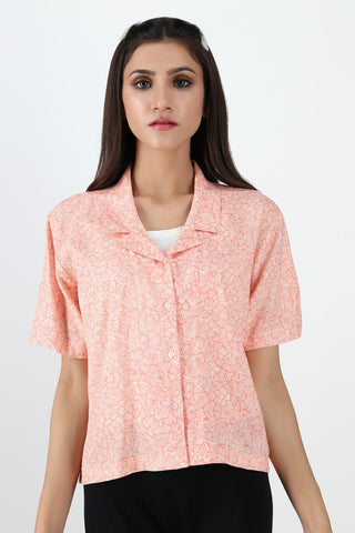Geometric Print Shirt