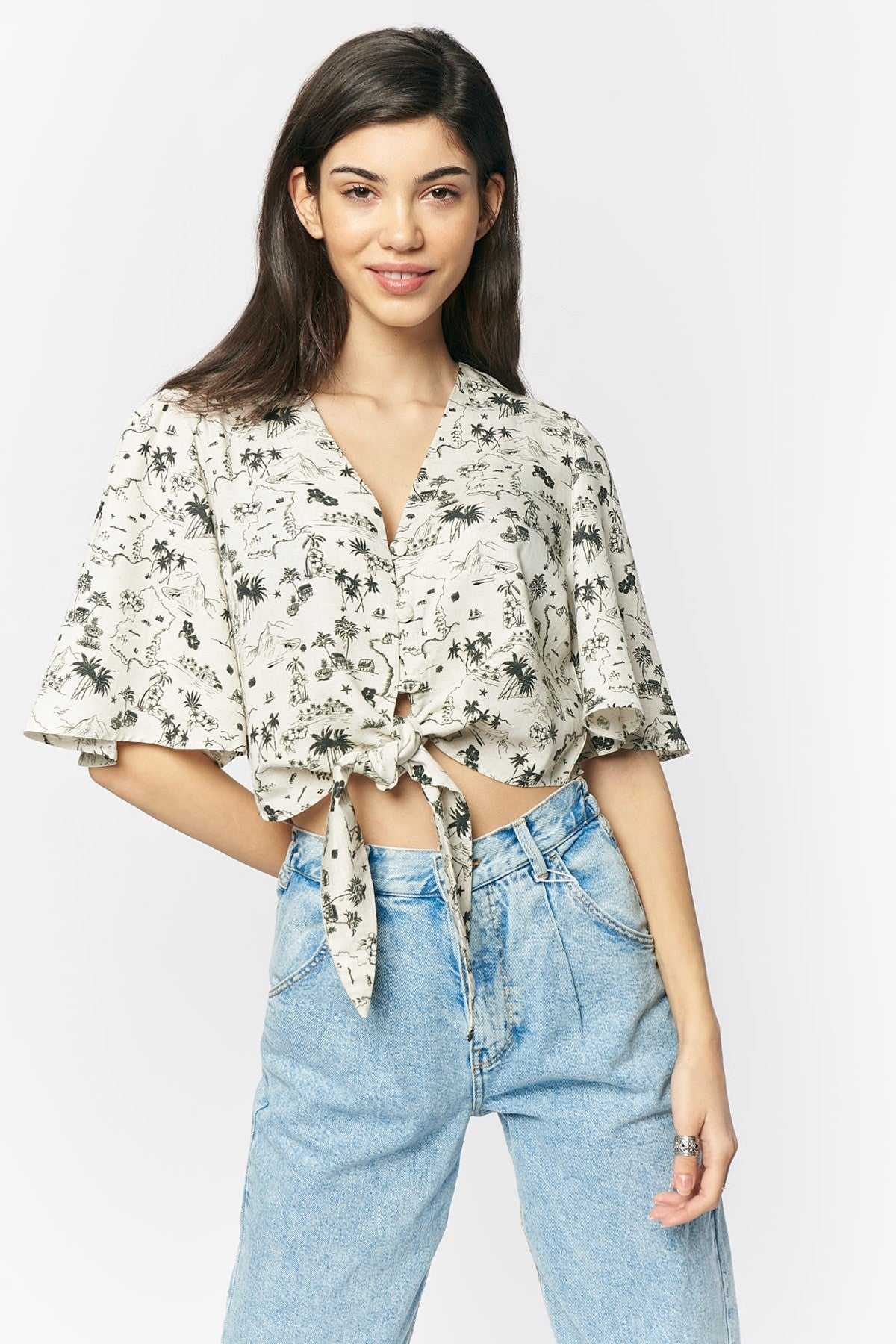 Tie Front Shirt