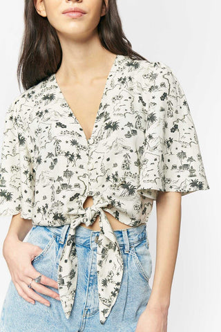 Tie Front Shirt