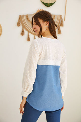 Color Block Top
