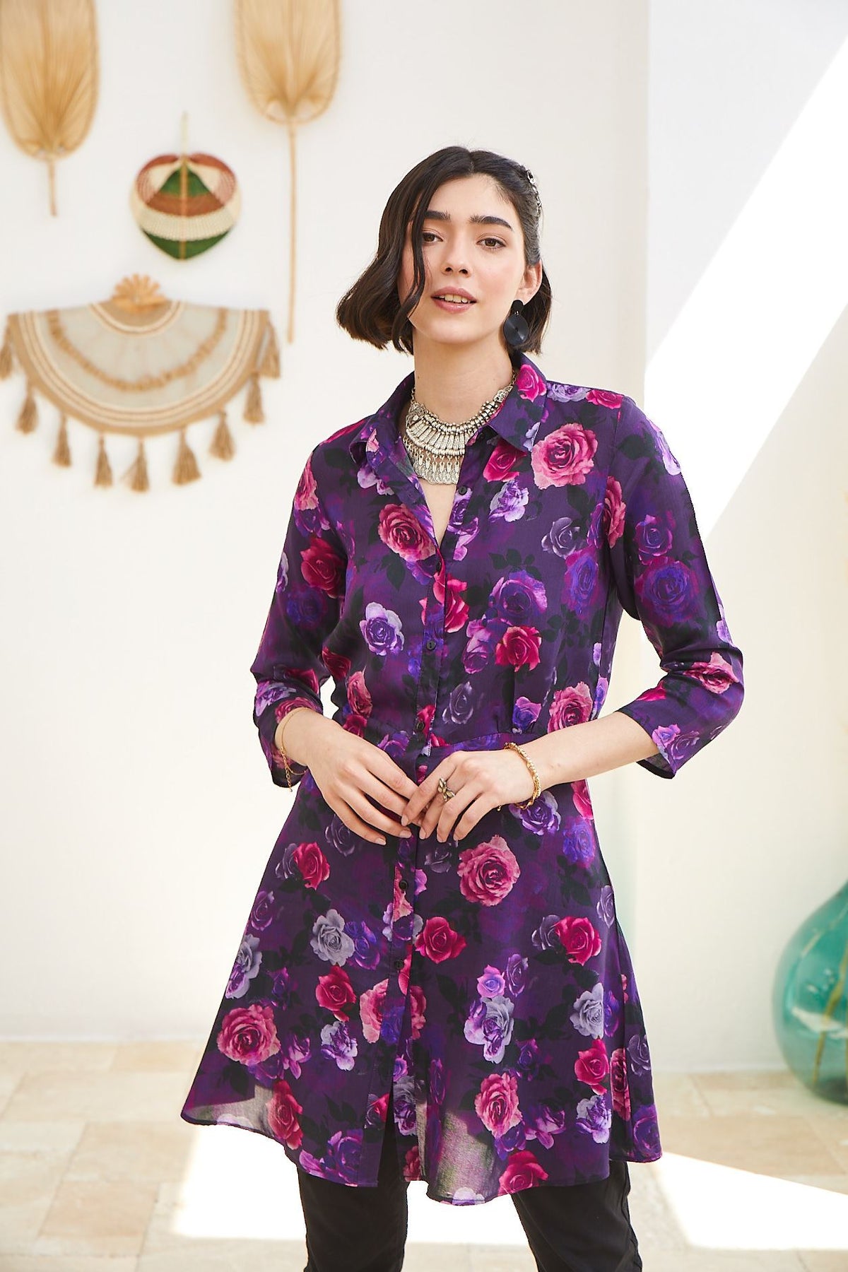 Roses Dress Shirt