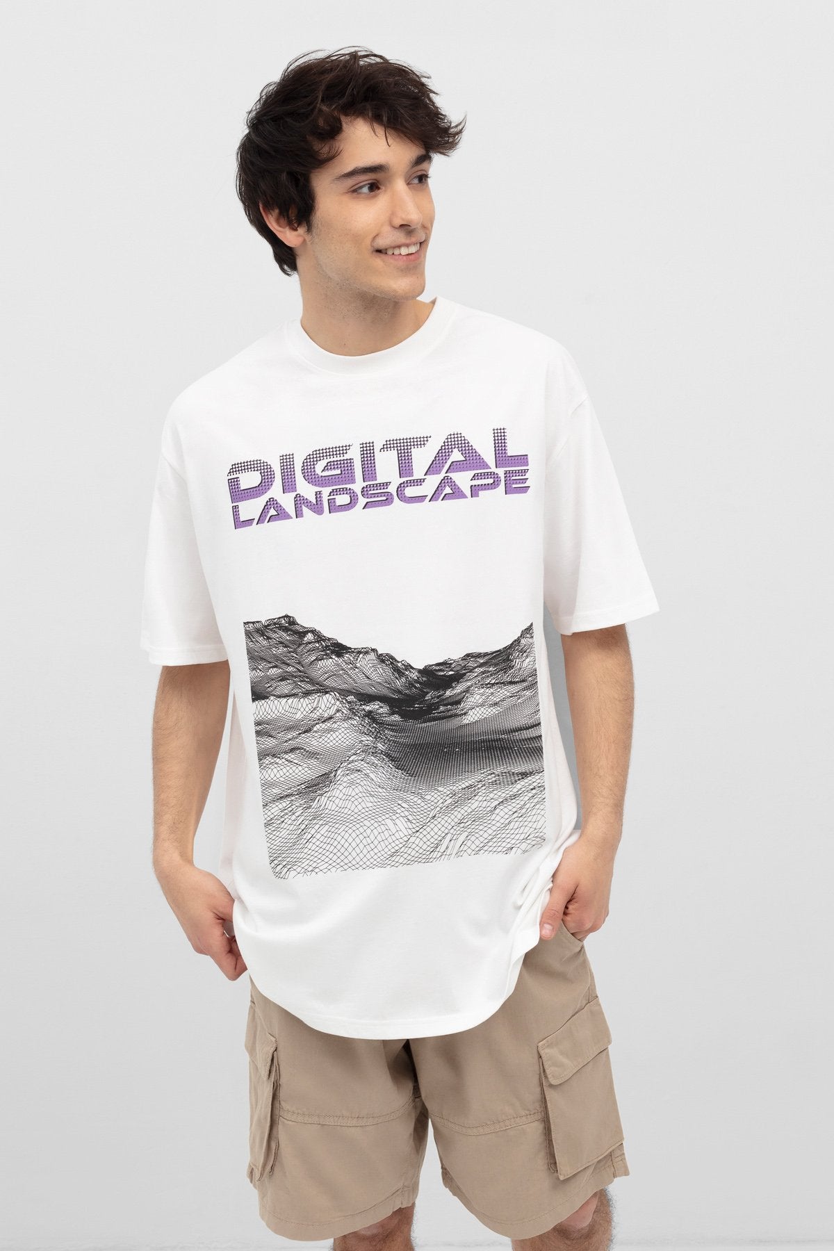 Short sleeve T-shirt with Digital Print
