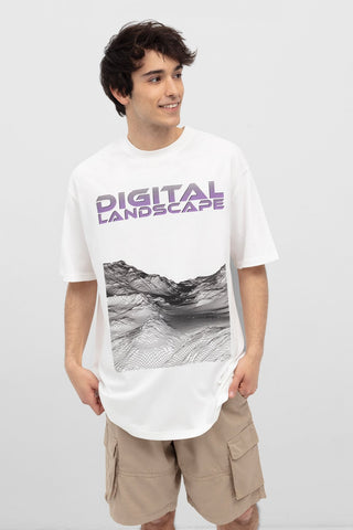 Short sleeve T-shirt with Digital Print